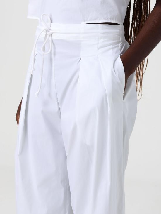 26SS 리비아나 콘티 스트레이트 팬츠 L6SK82 A01 0 White - LIVIANA CONTI