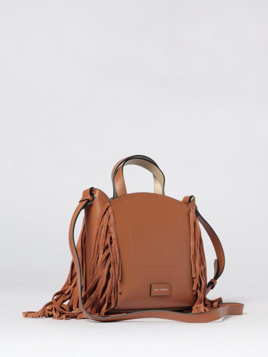 26SS 칼라거펠트 토트백 B1W30264 5047 Brown - KARL LAGERFELD