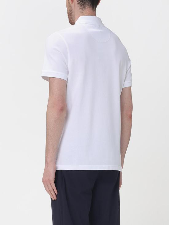 26SS 바버 폴로 티셔츠 MML0012 WH11 White - BARBOUR