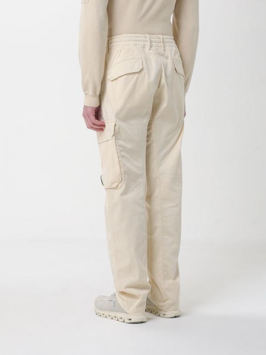 26SS 씨피 컴퍼니 스트레치 사틴 레귤러 카고 팬츠 20CMPA135A005694G 114 Beige - C.P. COMPANY