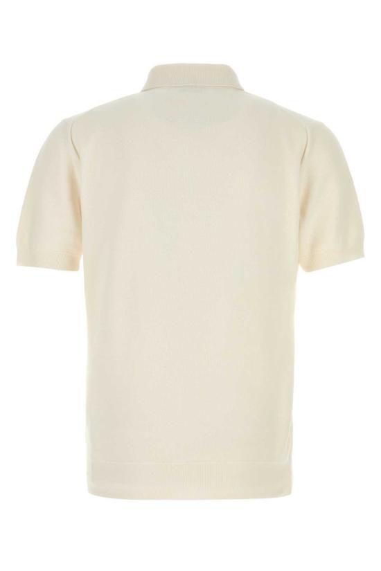  톰포드 폴로 티셔츠 톰 포드 아이보리 피케 폴로 셔츠 화이트 - TOMFORD