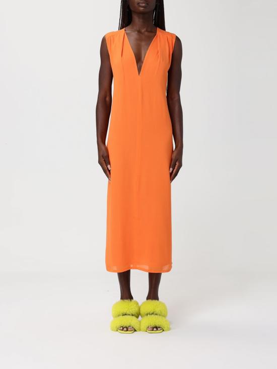 26SS 모스키노 롱 원피스 04200544 0125 Orange