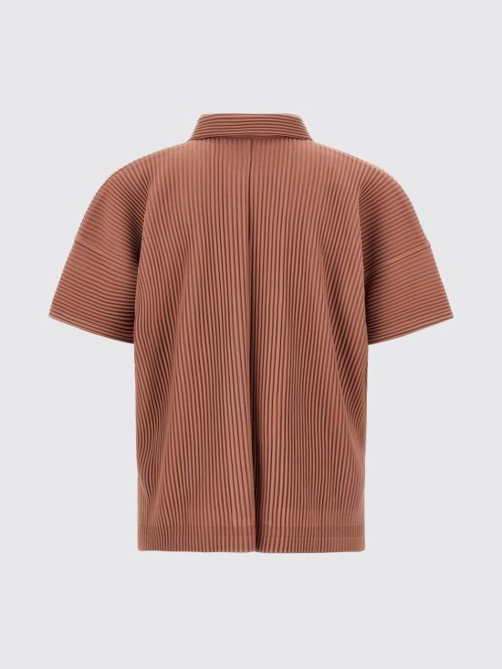 25FW 옴므 플리세 이세이 미야케 반팔 셔츠 HP58JJ072 26 Red - HOMME PLISSE' ISSEY MIYAKE