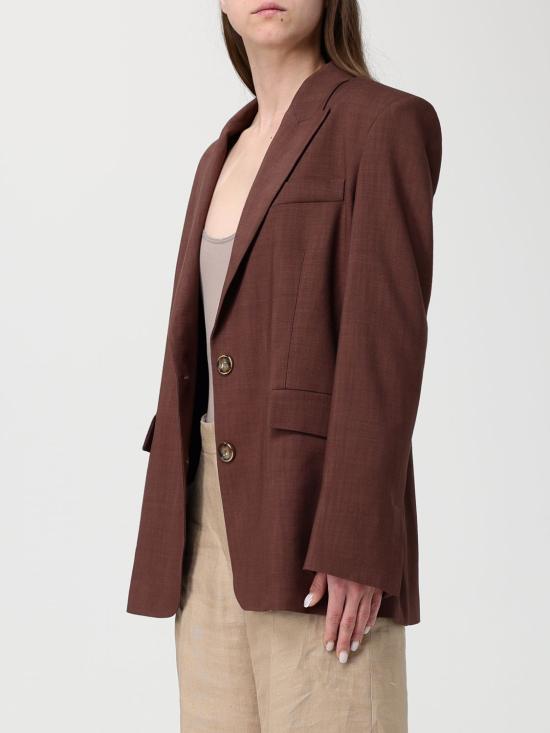 26SS 핑코 자켓 106529A2W6 L78 Brown - PINKO