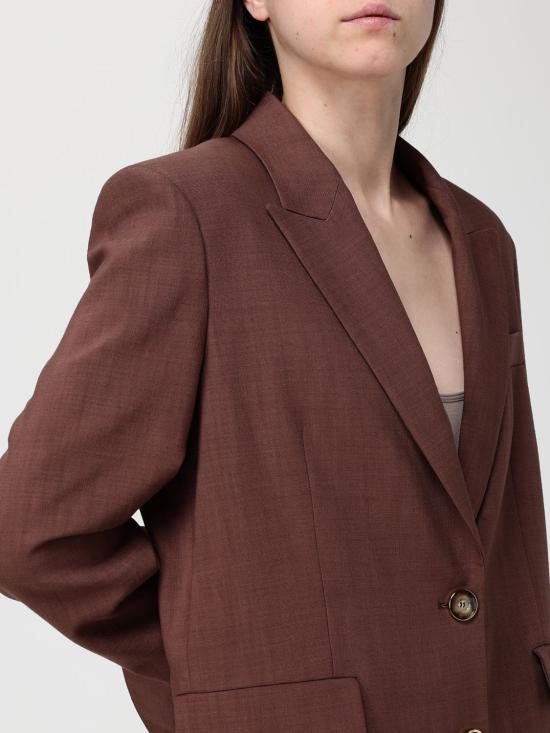 26SS 핑코 자켓 106529A2W6 L78 Brown - PINKO