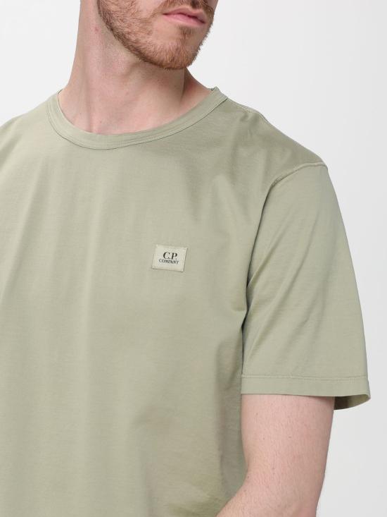 26SS 씨피 컴퍼니 반팔 티셔츠 20CMTS113A006374G 610 Grey - C.P. COMPANY