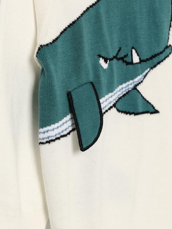 26SS [키즈] 스텔라 맥카트니 풀오버 TY9P10Z2922 101 White - STELLA MCCARTNEY