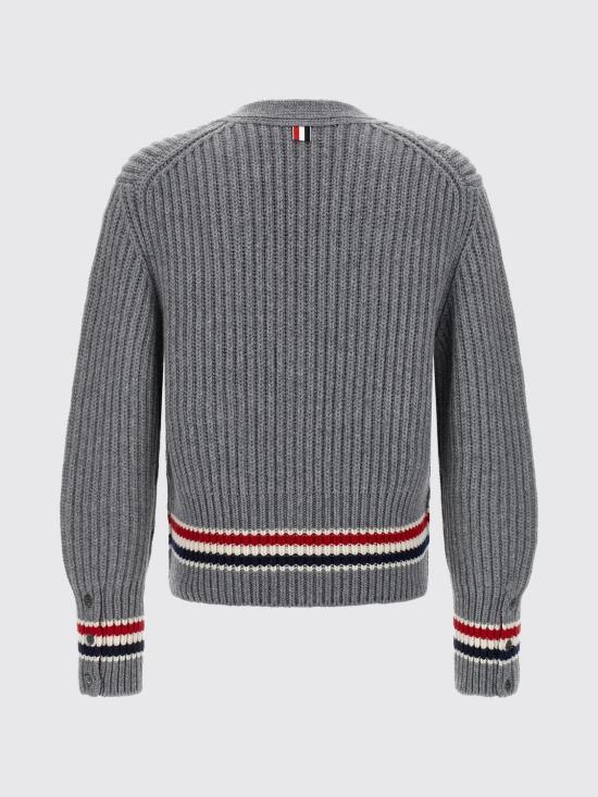 25FW 톰브라운 스웨터 MKC612AY2001 055 Grey - THOM BROWNE