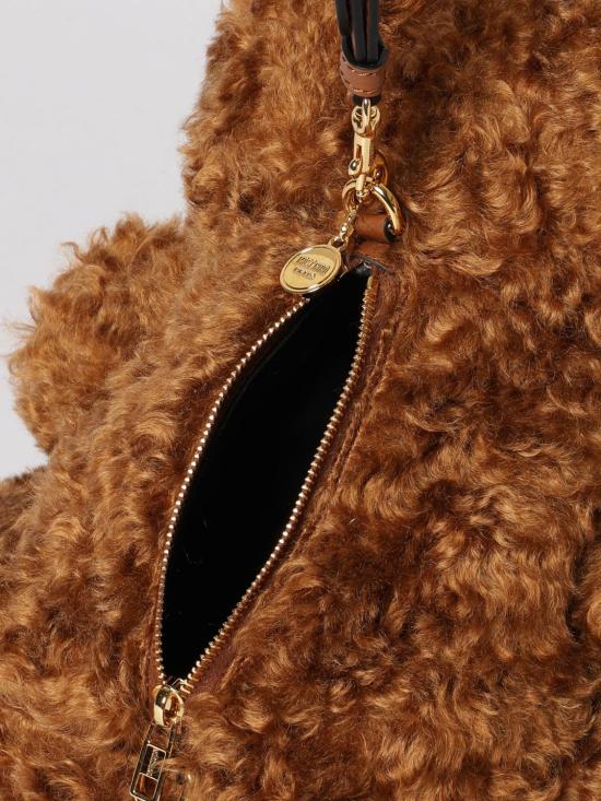 26SS 모스키노 클러치/파우치 MC4100PP1OOW1 30A Brown - MOSCHINO