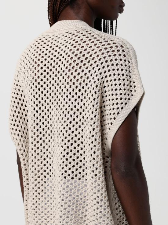 26SS 리비아나 콘티 스웨터 L6SB27 W81 0 Beige - LIVIANA CONTI