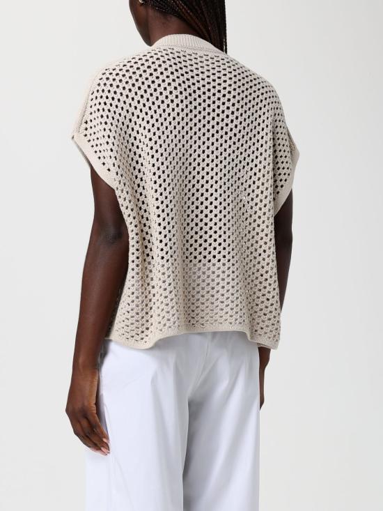 26SS 리비아나 콘티 스웨터 L6SB27 W81 0 Beige - LIVIANA CONTI