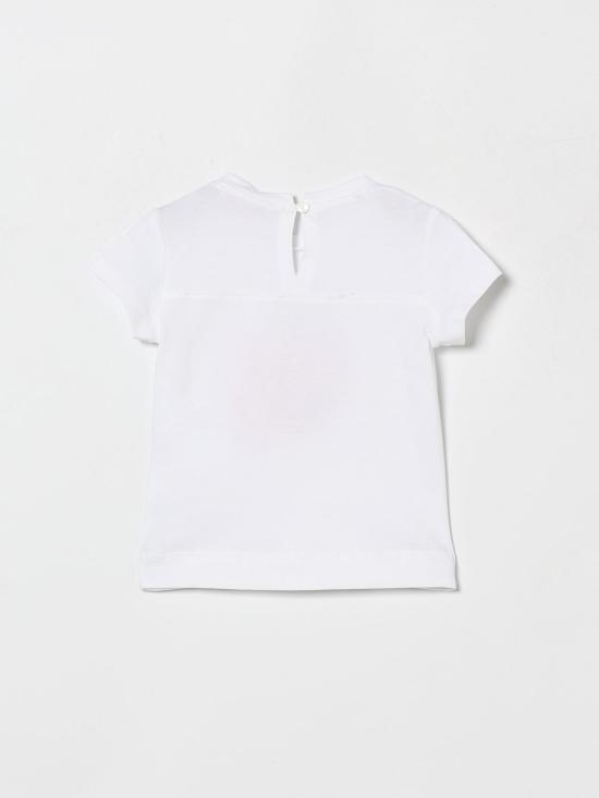 26SS [키즈] 모나리자 티셔츠 39G6177002 0099 White - MONNALISA