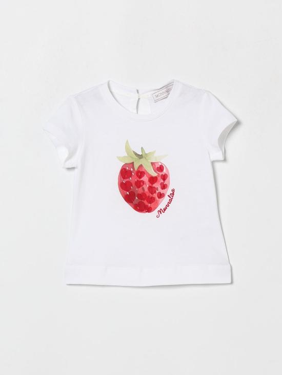 26SS [키즈] 모나리자 티셔츠 39G6177002 0099 White