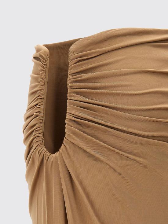 25FW 마그다뷰트림 롱 스커트 177424 Beige - MAGDA BUTRYM