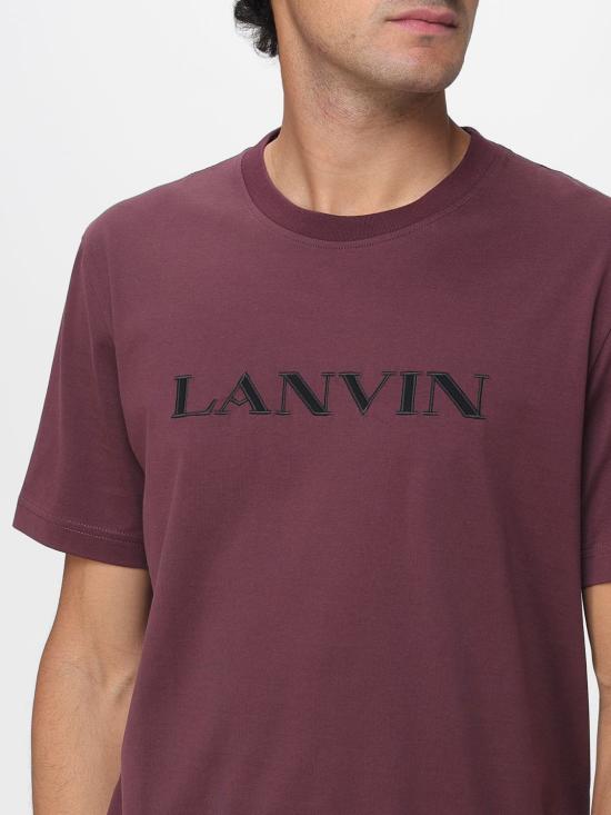 26SS 랑방 반팔 티셔츠 RMTS0012J300H25 355 Red - LANVIN