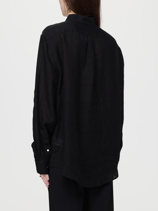 26SS 폴로 랄프로렌 포니 자수 리넨 셔츠 (211970730009) 211970730 003 Black - POLO RALPH LAUREN