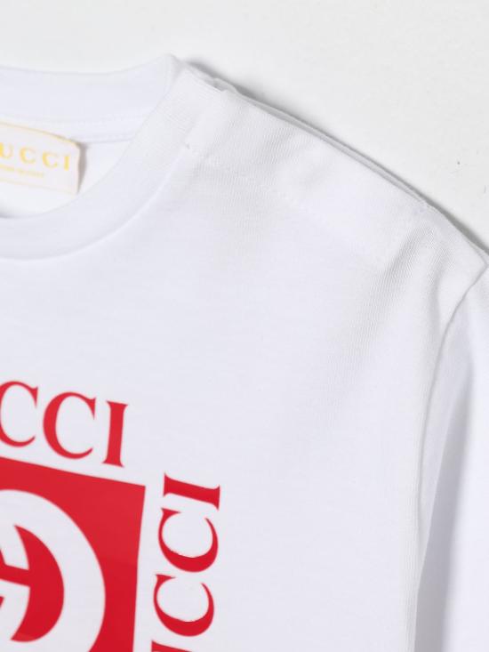 26SS [키즈] 구찌 티셔츠 855540XJHO7 9055 White - GUCCI