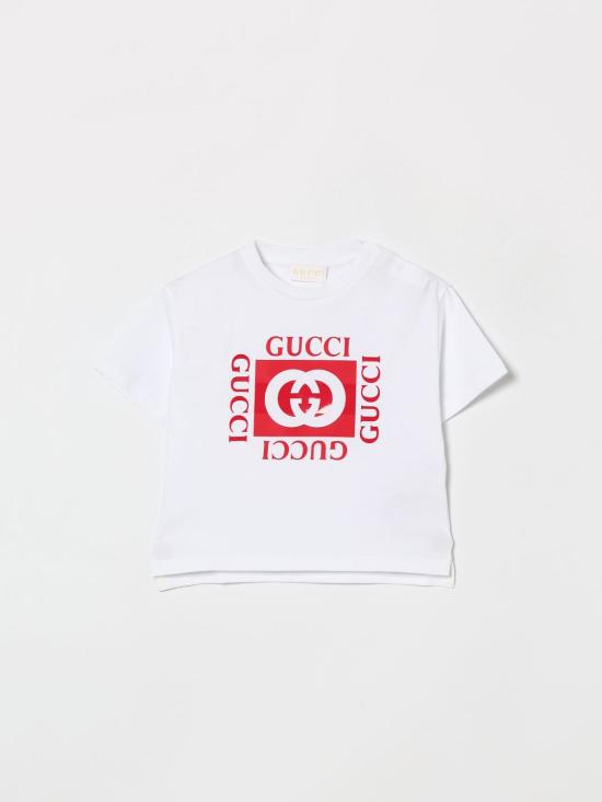 26SS [키즈] 구찌 티셔츠 855540XJHO7 9055 White