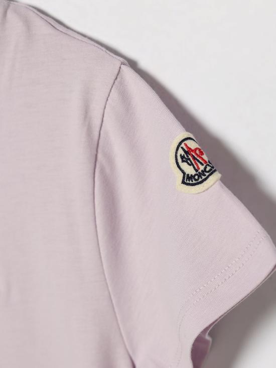 26SS [키즈] 몽클레어 티셔츠 8C0000989AT9 509 Pink - MONCLER