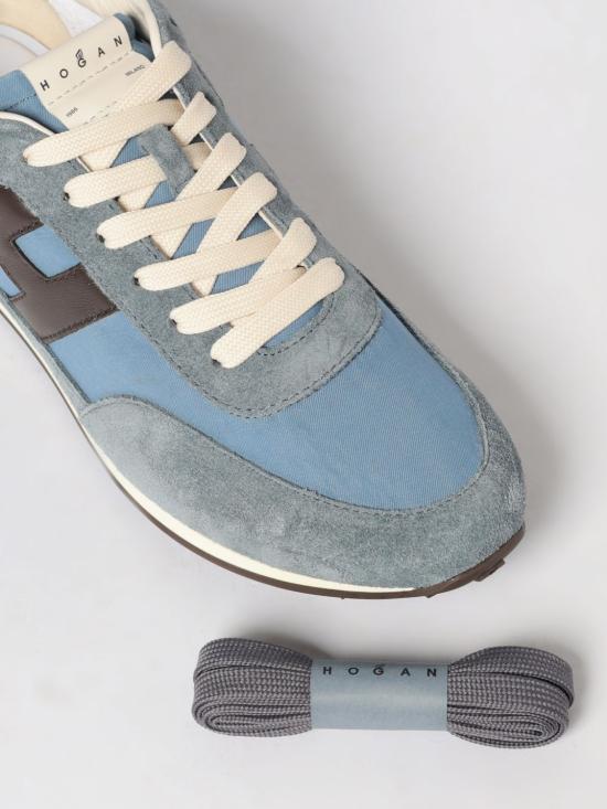 26SS 호간 스니커즈 HXM6990FZ90UZA 793P Gnawed Blue - HOGAN