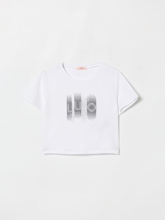 26SS [키즈] 리우조 티셔츠 GA6187JS003 10601 White