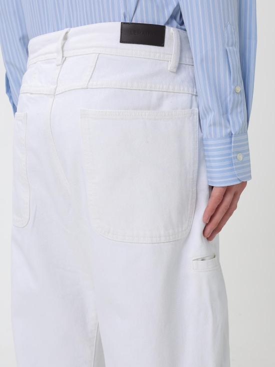 26SS 르메르 트위스티드 워크웨어 팬츠 PA1102LD1070 WH086 Milk - LEMAIRE