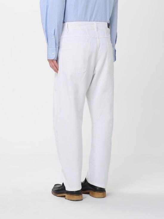 26SS 르메르 트위스티드 워크웨어 팬츠 PA1102LD1070 WH086 Milk - LEMAIRE