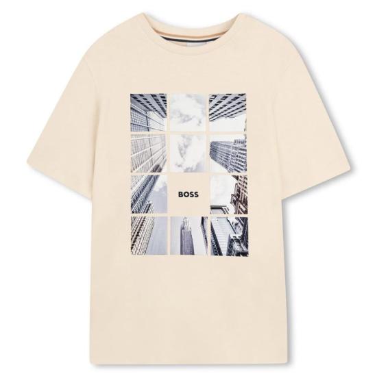 26SS [키즈] 휴고보스 티셔츠 J52988 21C Beige