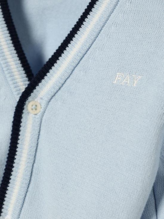 26SS [키즈] 페이 풀오버 FY9510Z3668 602 Gnawed Blue - FAY