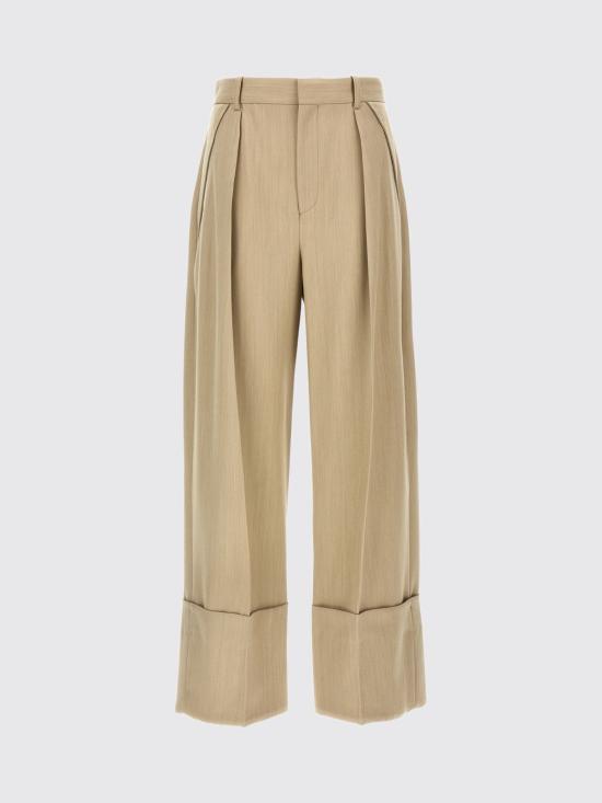 25FW 빅토리아 베컴 스트레이트 팬츠 1125WTR006059A ALMOND Kaki