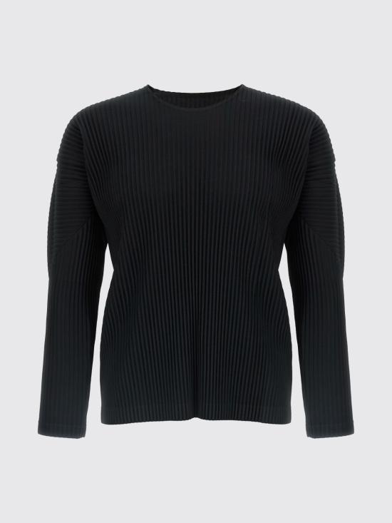 25FW 옴므 플리세 이세이 미야케 베이직 롱슬리브 티셔츠 HP59JK521 15 Black