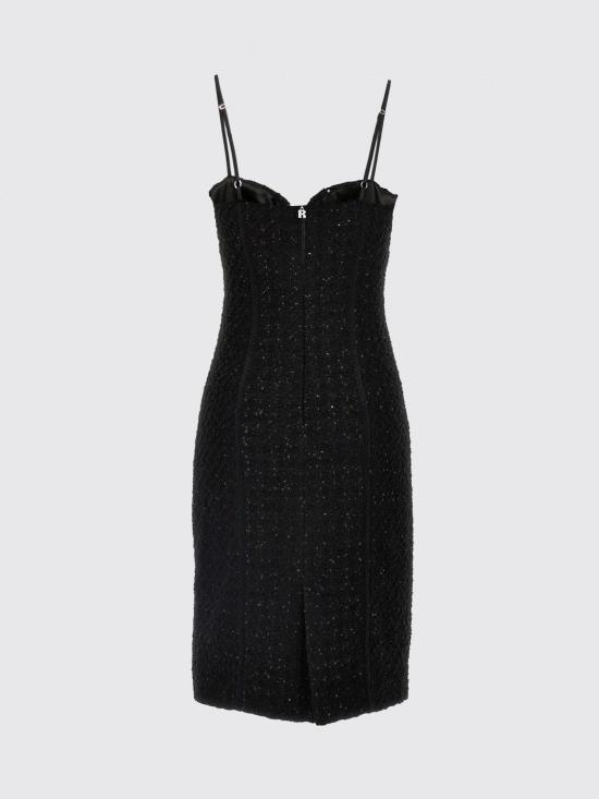 25FW 로테이트 롱 원피스 113088 100 Black - ROTATE