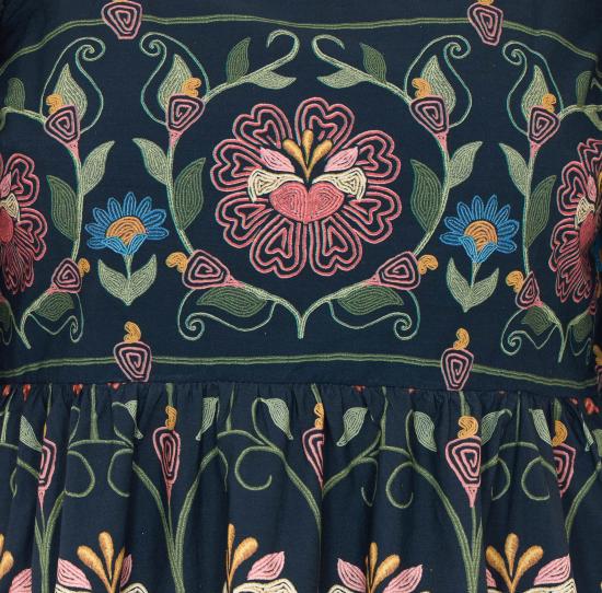 26SS 팜 리오 미디 원피스 358191 26091 Garden bnavy blue - FARM RIO