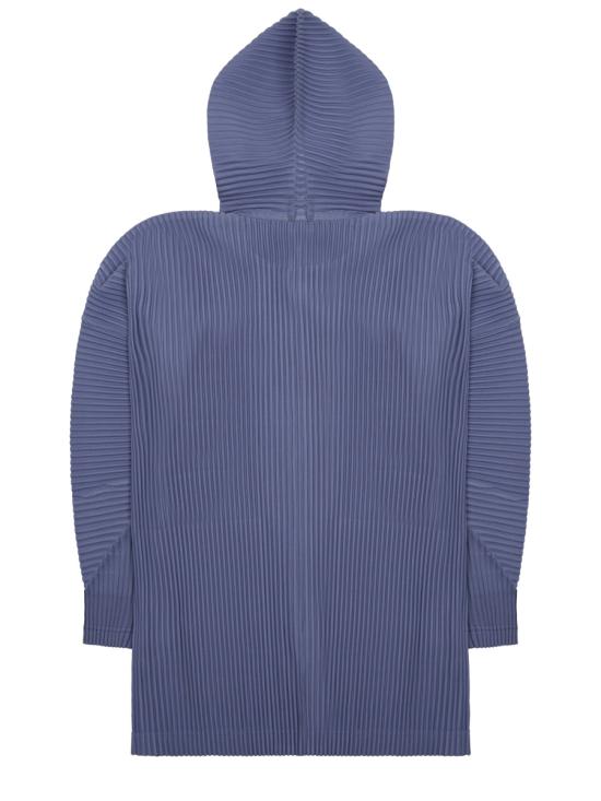 26SS 옴므 플리세 이세이 미야케 후드 티셔츠 HP66JC021 80 PURPLE - HOMME PLISSE' ISSEY MIYAKE