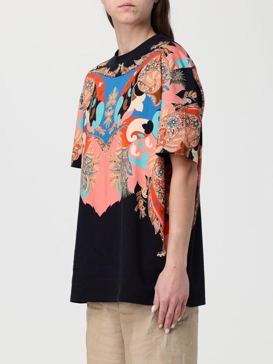 26SS 에트로 반팔 티셔츠 WRMA0016AKI53 S9810 Multicolor - ETRO