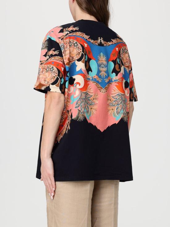 26SS 에트로 반팔 티셔츠 WRMA0016AKI53 S9810 Multicolor - ETRO