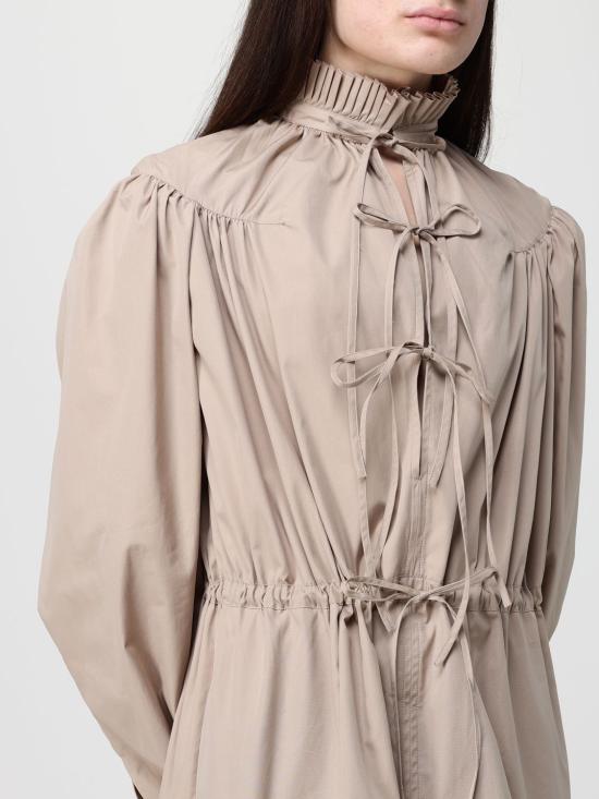 26SS 드리스 반 노튼 롱 원피스 2611310563314 101 Beige - DRIES VAN NOTEN