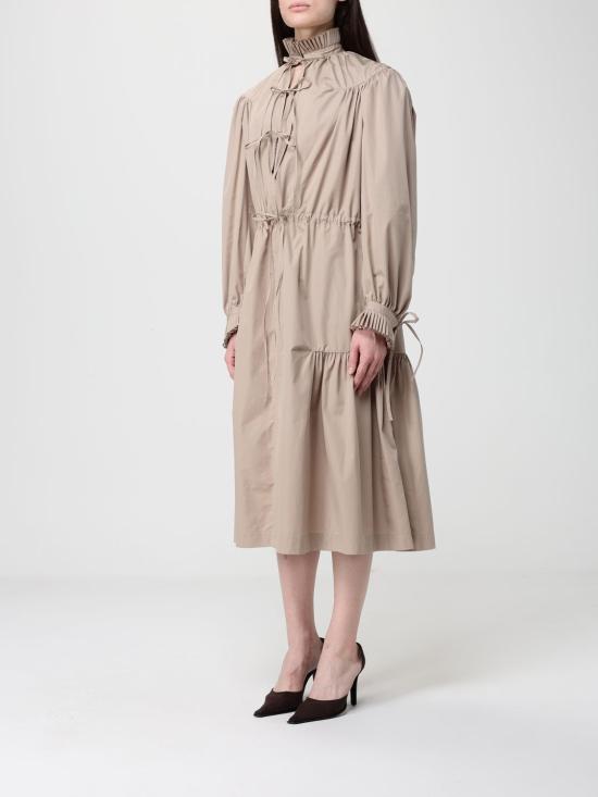 26SS 드리스 반 노튼 롱 원피스 2611310563314 101 Beige - DRIES VAN NOTEN