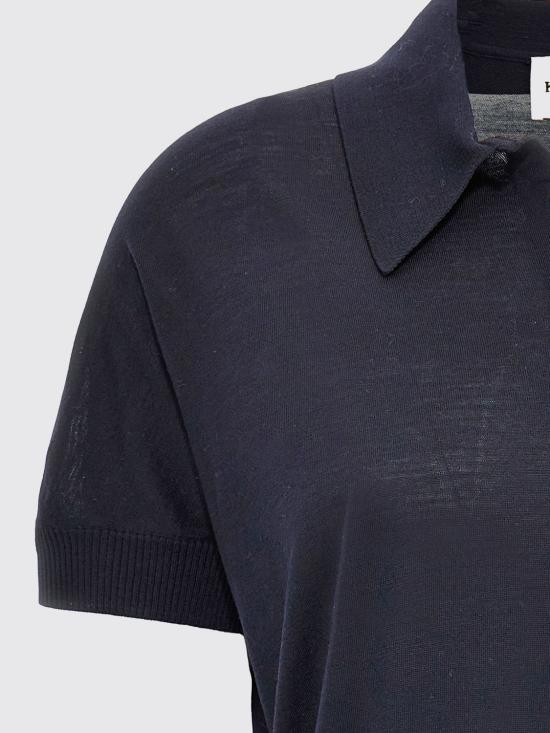 25FW 케이트 폴로 티셔츠 9747511 358 Blue - KHAITE