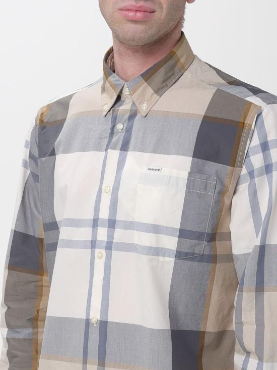 26SS 바버 긴팔 셔츠 MSH5071 TN88 Beige - BARBOUR
