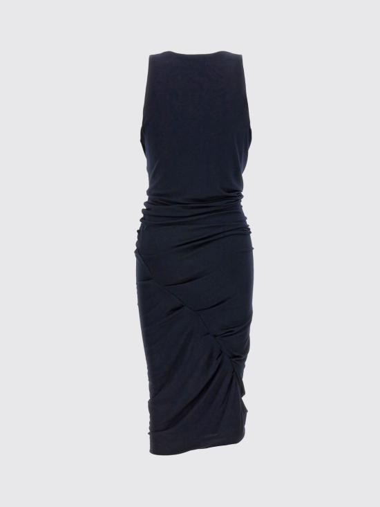25FW 생로랑 롱 원피스 776444Y3I39 4140 Blue - SAINT LAURENT