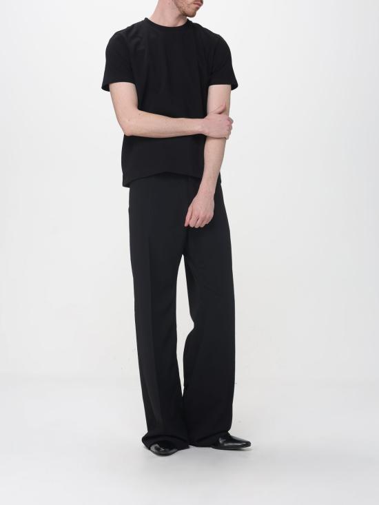 26SS 생로랑 반팔 티셔츠 861693Y38AK 1000 Black - SAINT LAURENT