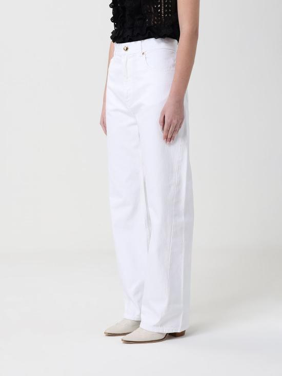 26SS 알베르타 페레티 데님 팬츠 03261631 0002 White - ALBERTA FERRETTI