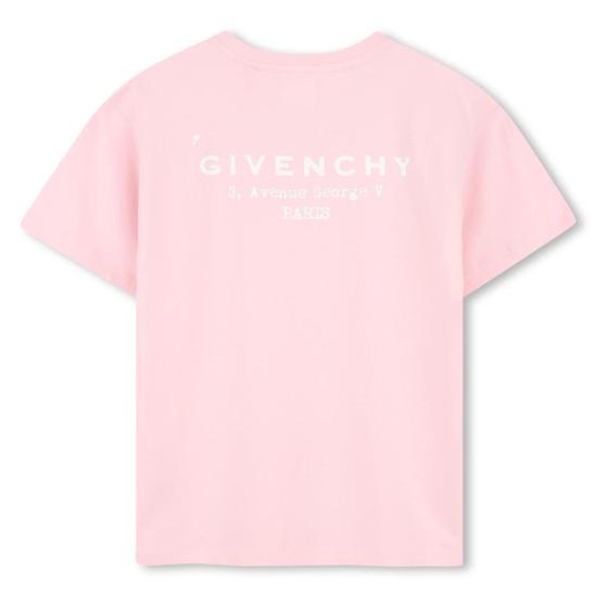 26SS [키즈] 지방시 티셔츠 H31075 44Z Pink - GIVENCHY