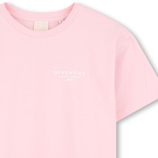26SS [키즈] 지방시 티셔츠 H31075 44Z Pink - GIVENCHY