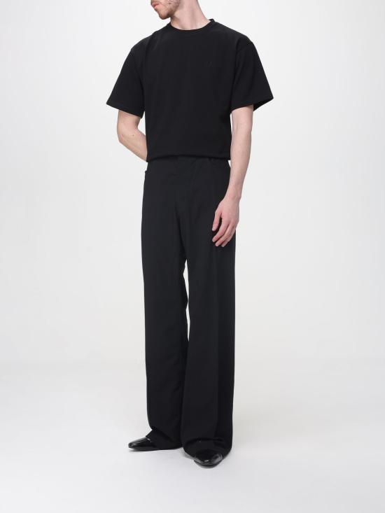 26SS 생로랑 반팔 티셔츠 862769Y38AK 1000 Black - SAINT LAURENT