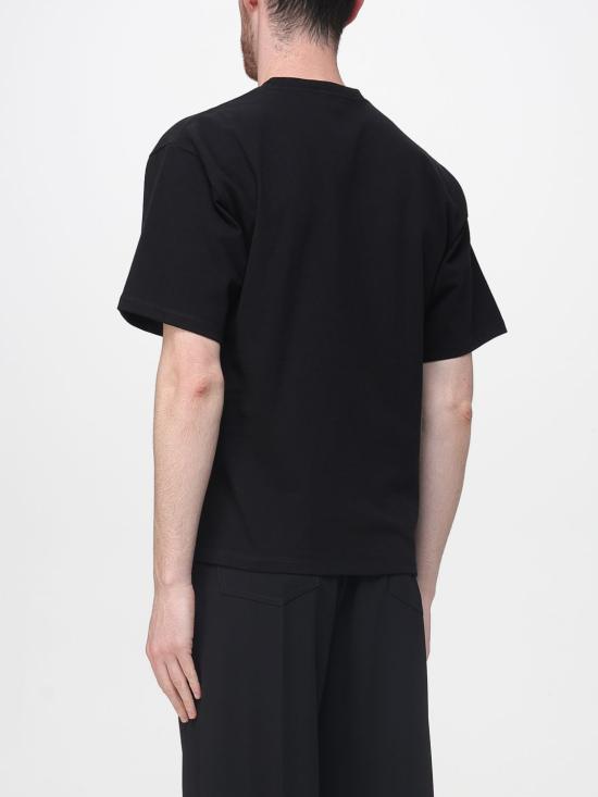 26SS 생로랑 반팔 티셔츠 862769Y38AK 1000 Black - SAINT LAURENT