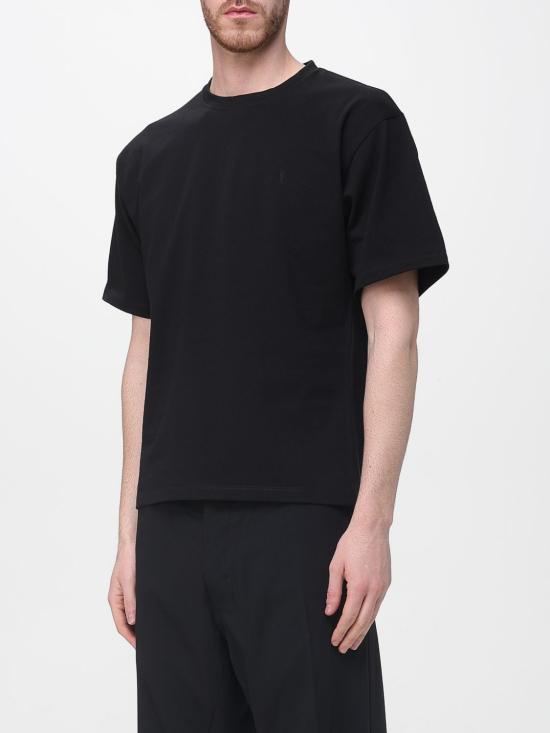 26SS 생로랑 반팔 티셔츠 862769Y38AK 1000 Black - SAINT LAURENT