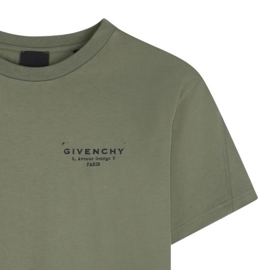 26SS [키즈] 지방시 티셔츠 H31075 645 Green - GIVENCHY
