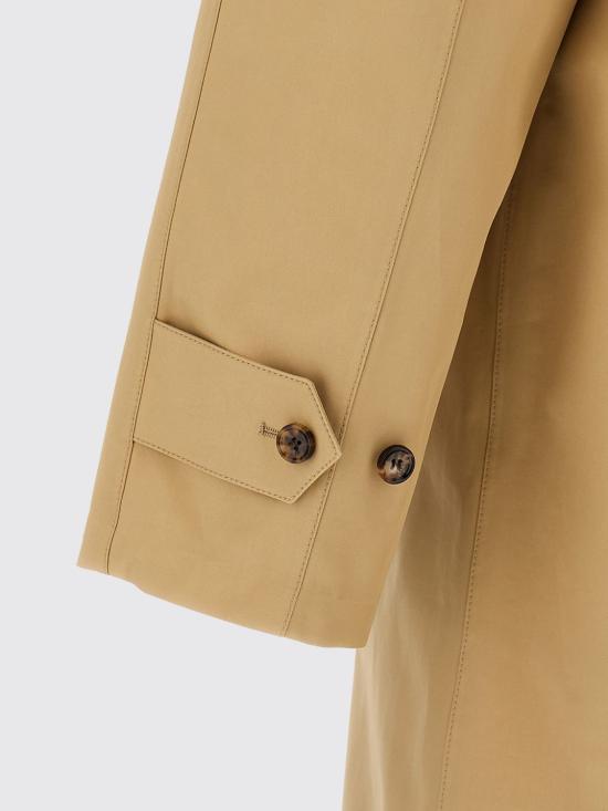 25FW 버버리 미드렝스 본디드 개버딘 카 코트 8110195 Multicolor - BURBERRY